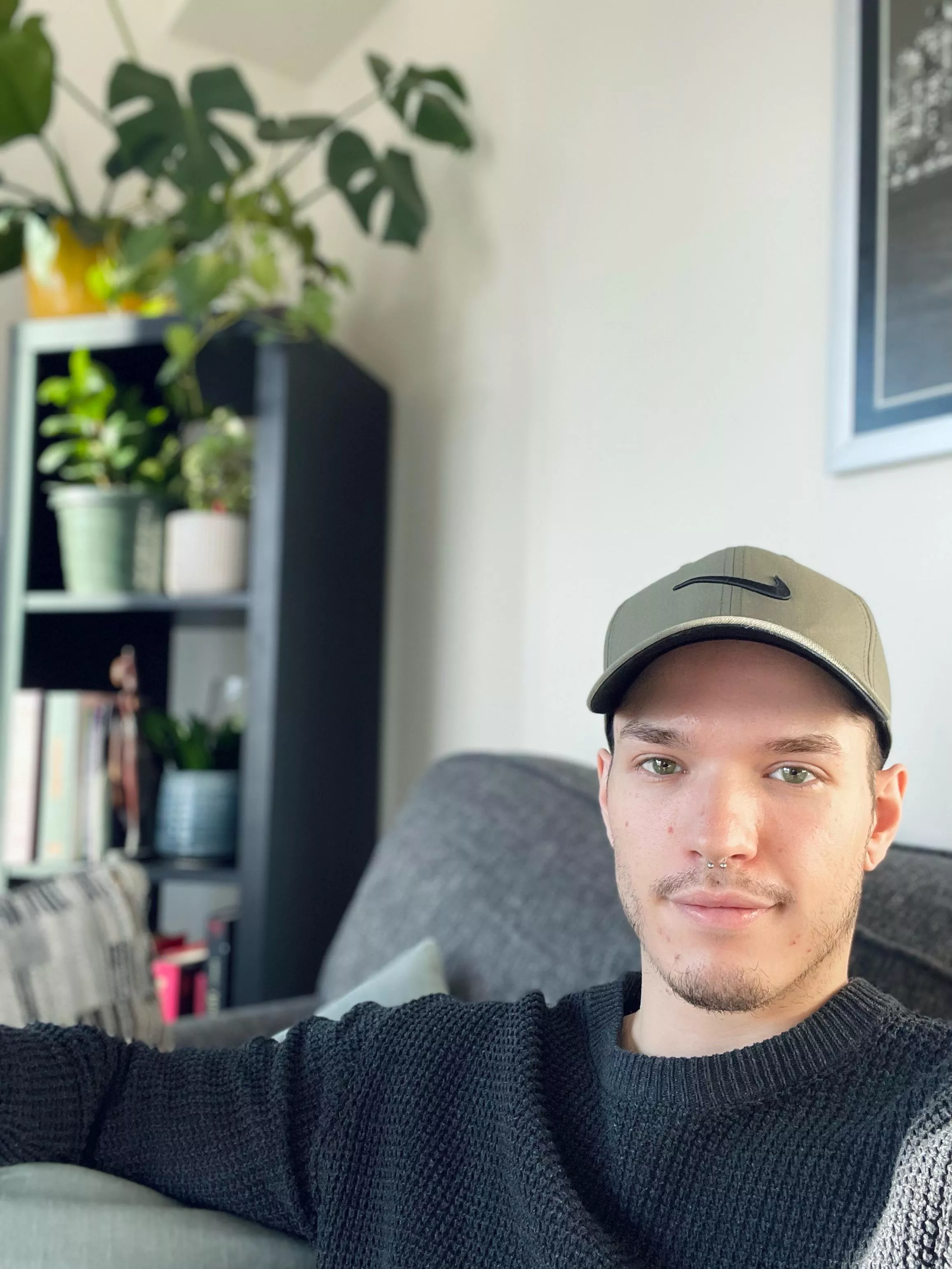 Just a gay and his plants.