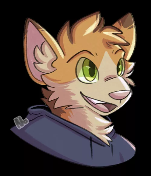 Just a happy cat guy! [OC]