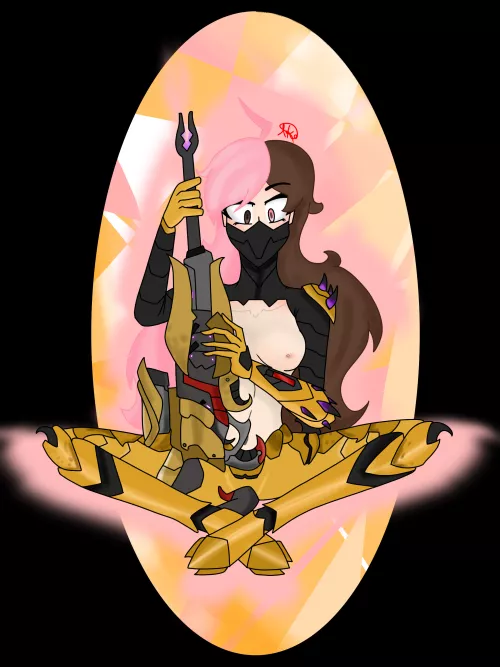 Just a Lil Neo X Widowmaker fusion (well one of widows skins but close enough ^^) [FirelordDoodles]