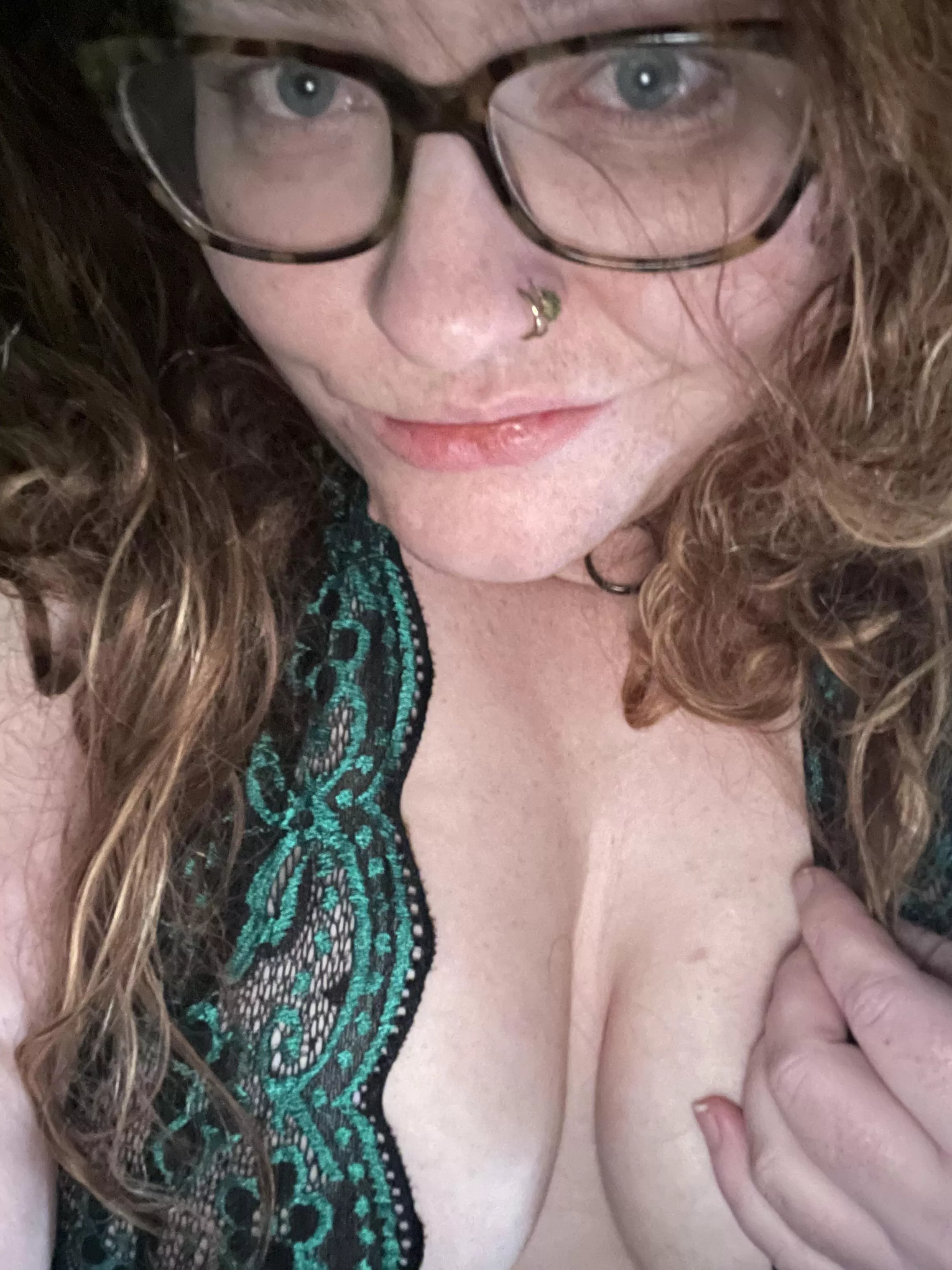 Just a little bit of lace for the day