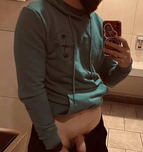 Just a little dick slip at the mall