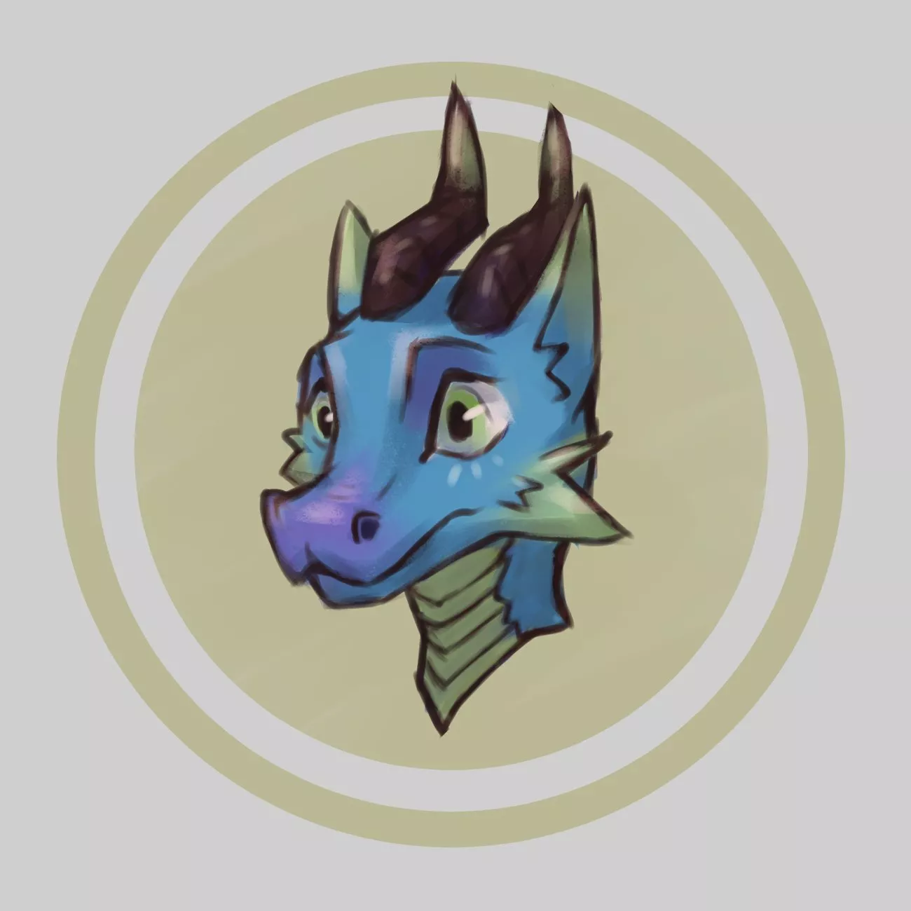 Just a little guy (art by me @KishiTheFox)