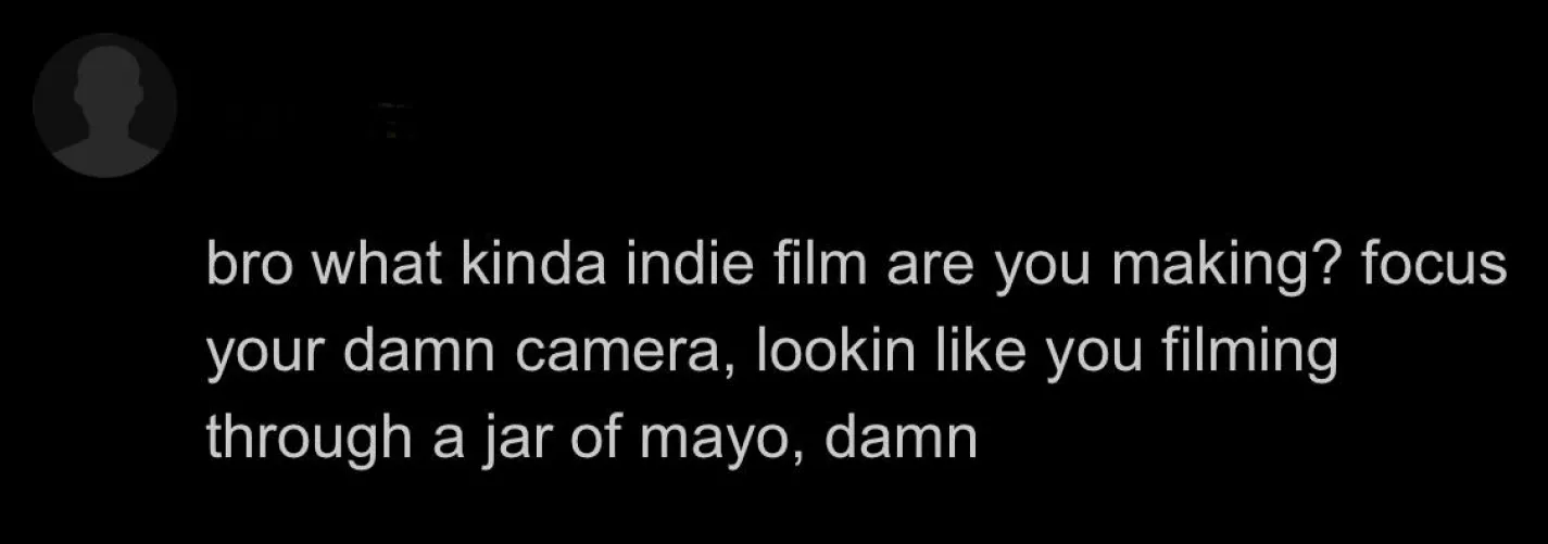 Just a little helpful comment