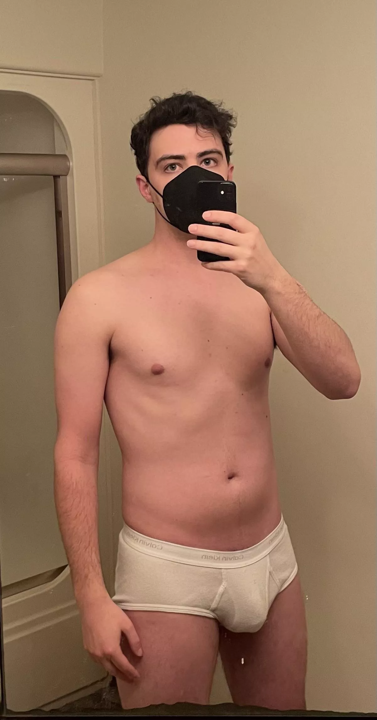 Just a lonely guy, hangin’ out in his underwear Just a lonely guy, hangin’ out in his underwear
