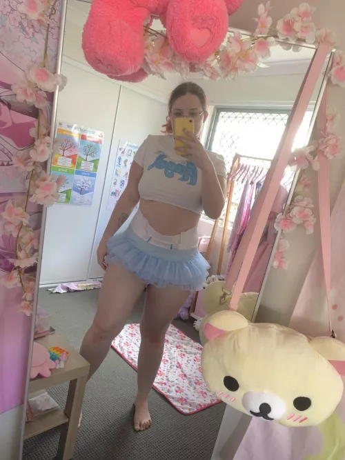 just a peek