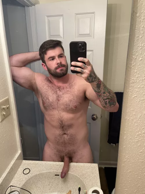 Just a quick pic before I jump in the shower 😉