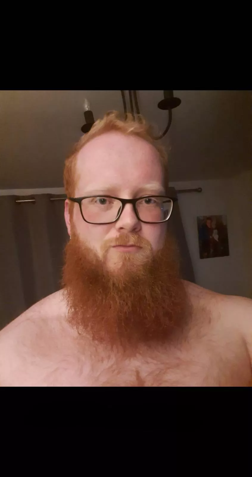 Just a straight up selfie..