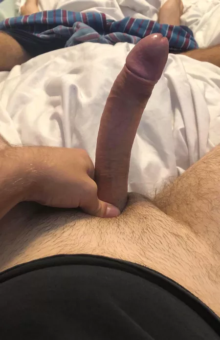 Just a young man with a huge cock ๐
