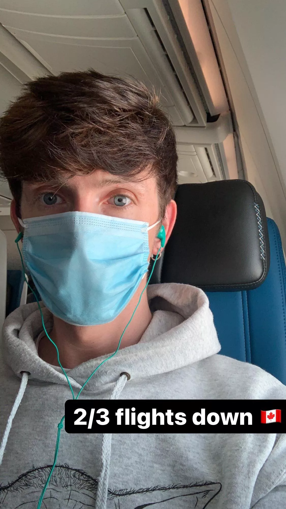 Just arrived in Canada for my new adventure - but first I gotta sleep, from this very tired Irish boy Just arrived in Canada for my new adventure - but first I gotta sleep, from this very tired Irish boy
