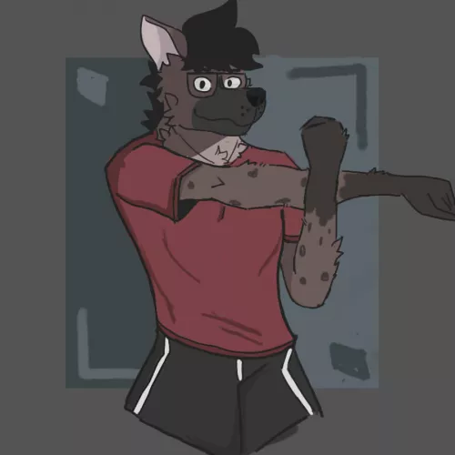 Just because i don't exercise Don't mean that my fursona need to have the same bad habits. (I am trying get better in light and shadow but it's truly hard to me 😭😭).