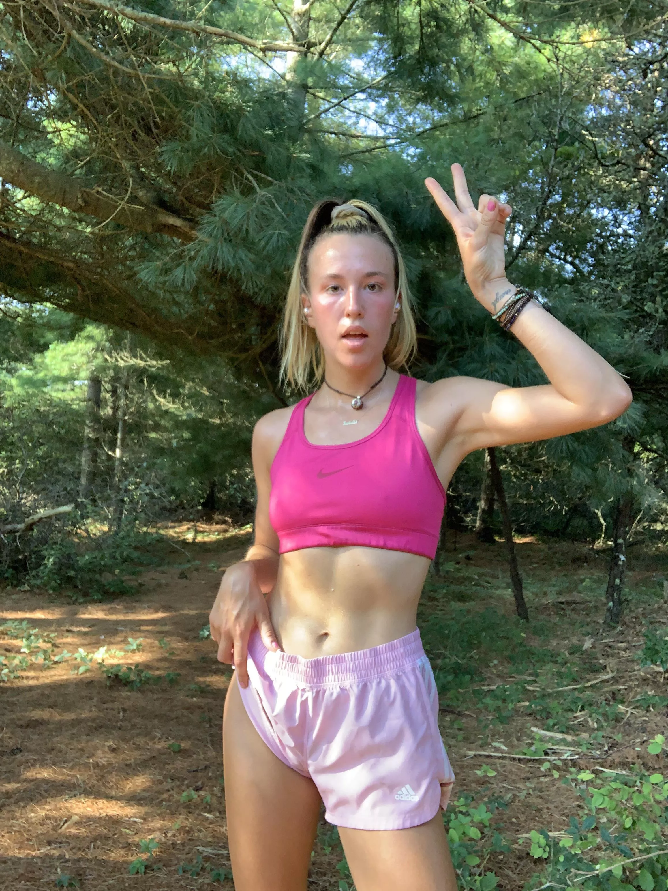 Just call me gym Barbie ♥️💝