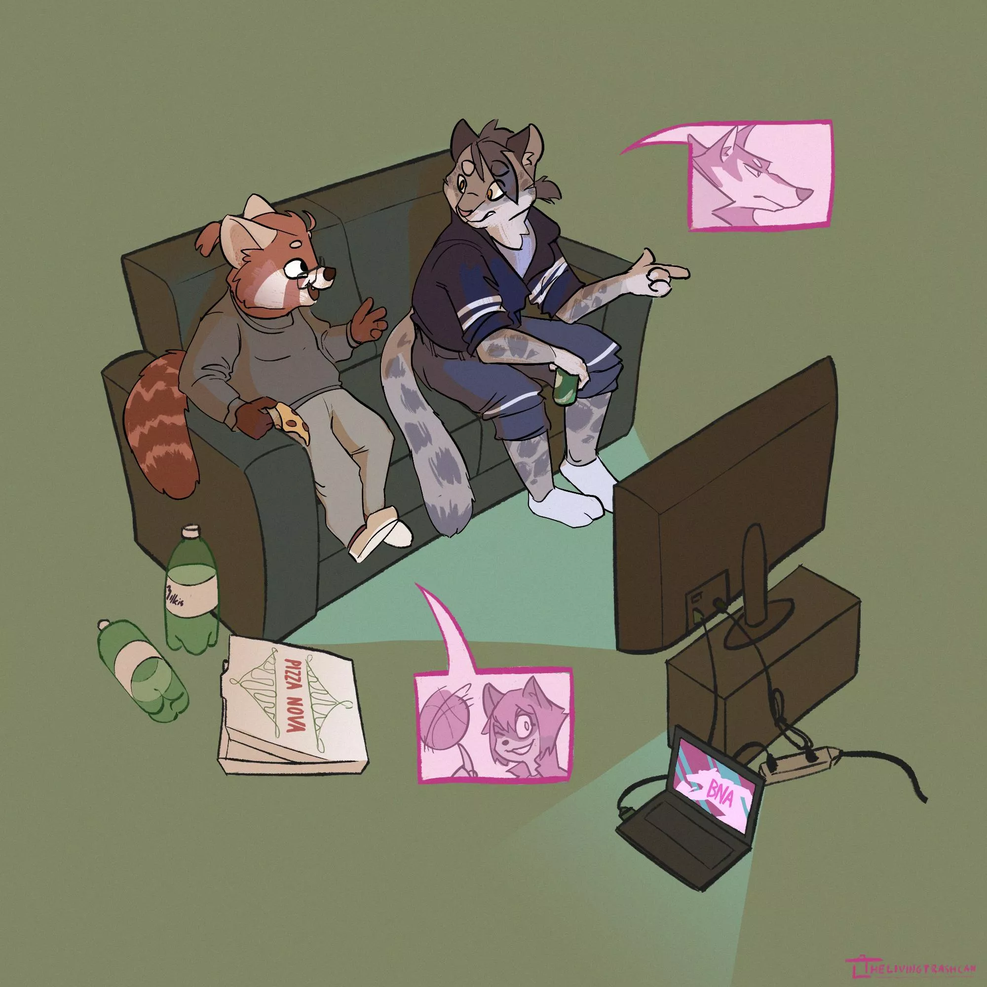 just chilling (art by me)