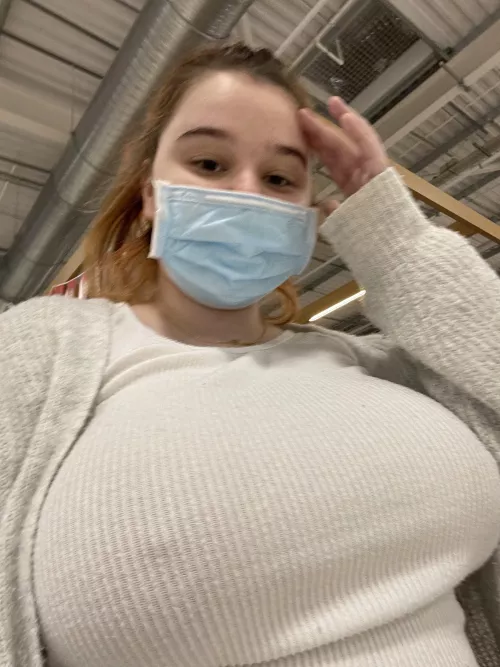 Just doing the weekly food shop