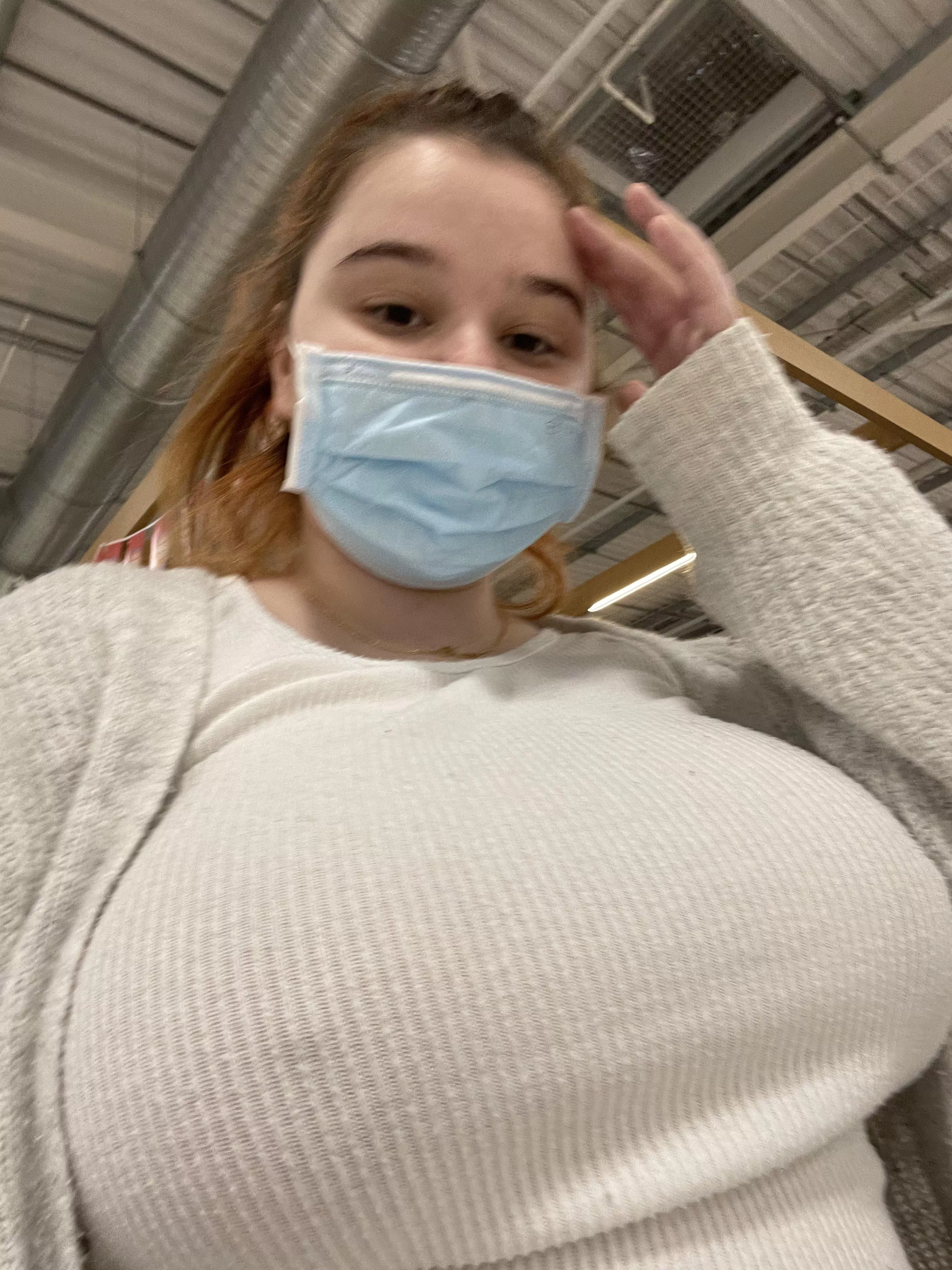 Just doing the weekly food shop