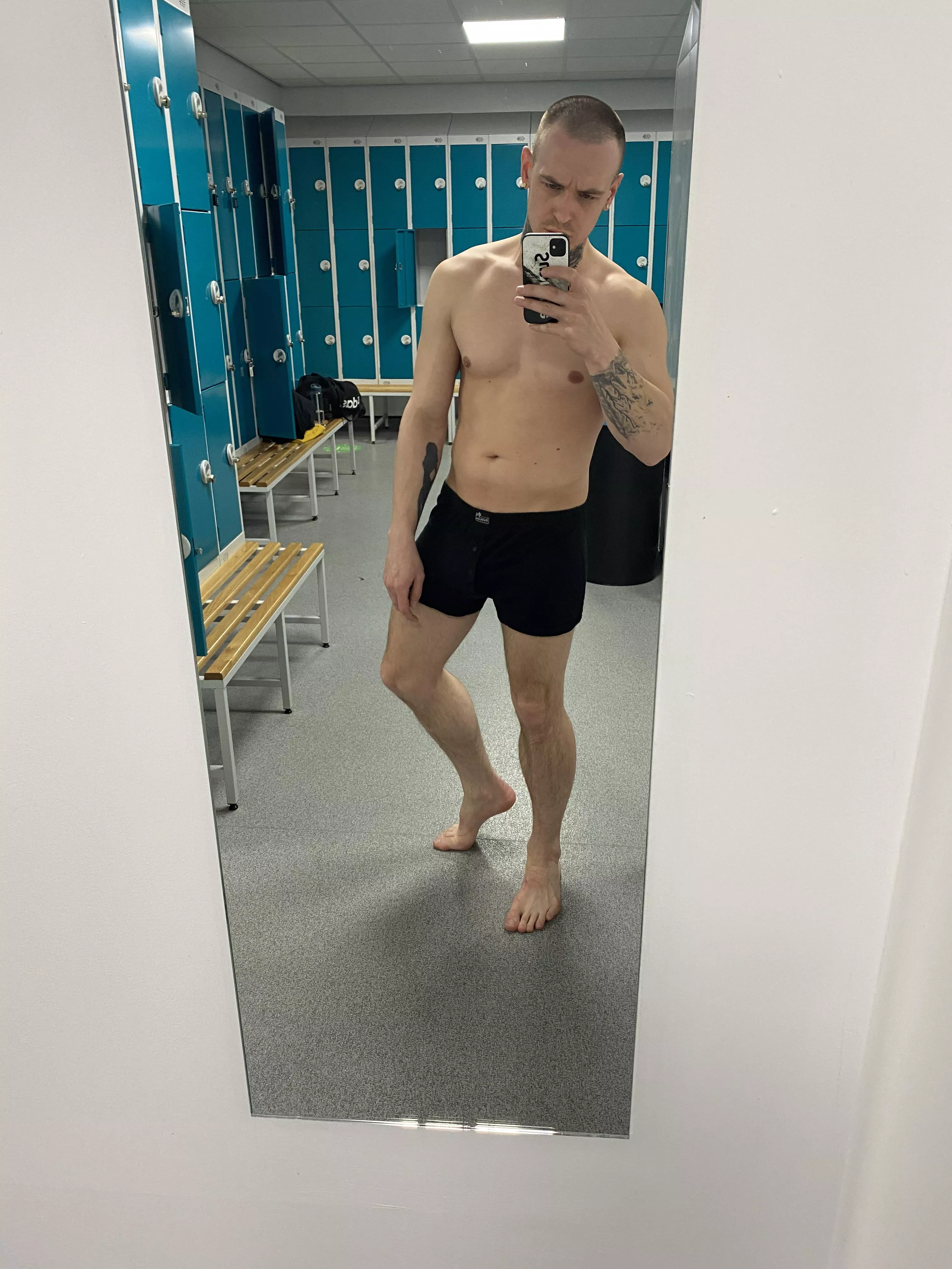 Just finished gym 😉