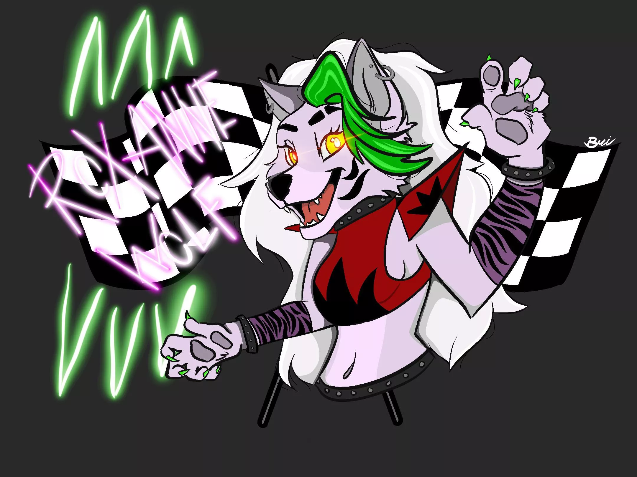 Just getting into furry art! This is my fav character from FNAF. I hope you guys enjoy! :)