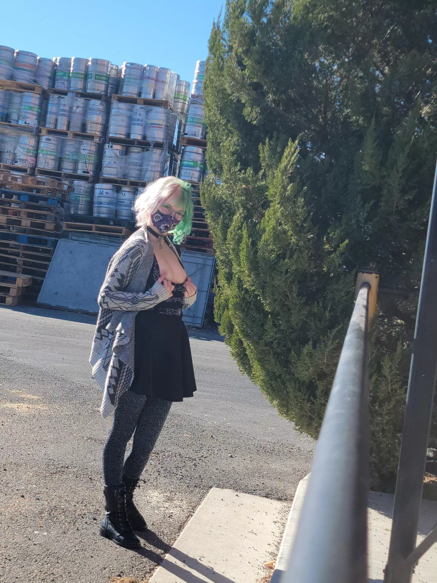 Just getting some vitamin D on the girls 😉