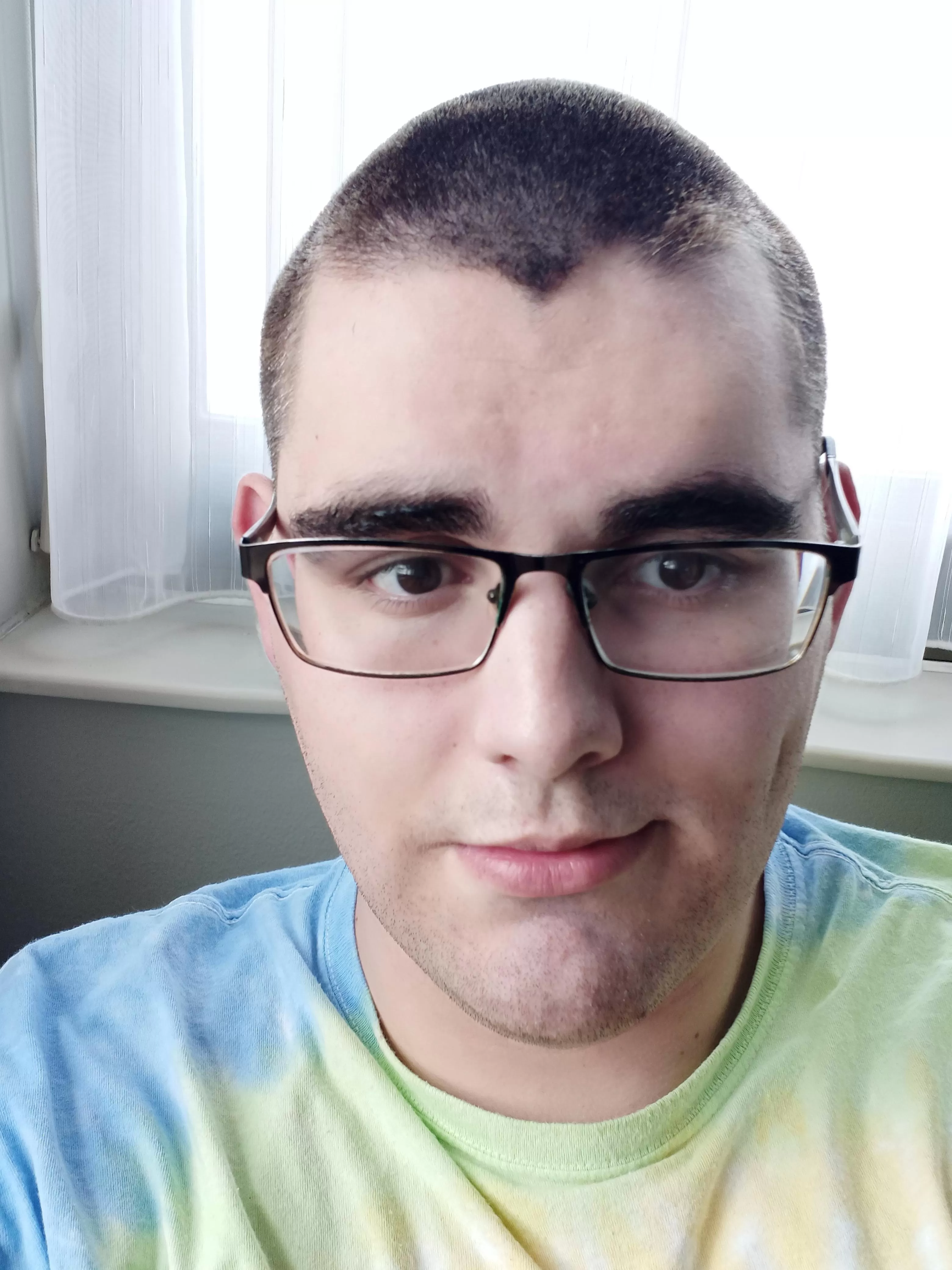 Just got a buzz cut kinda regretting it lol Just got a buzz cut kinda regretting it lol
