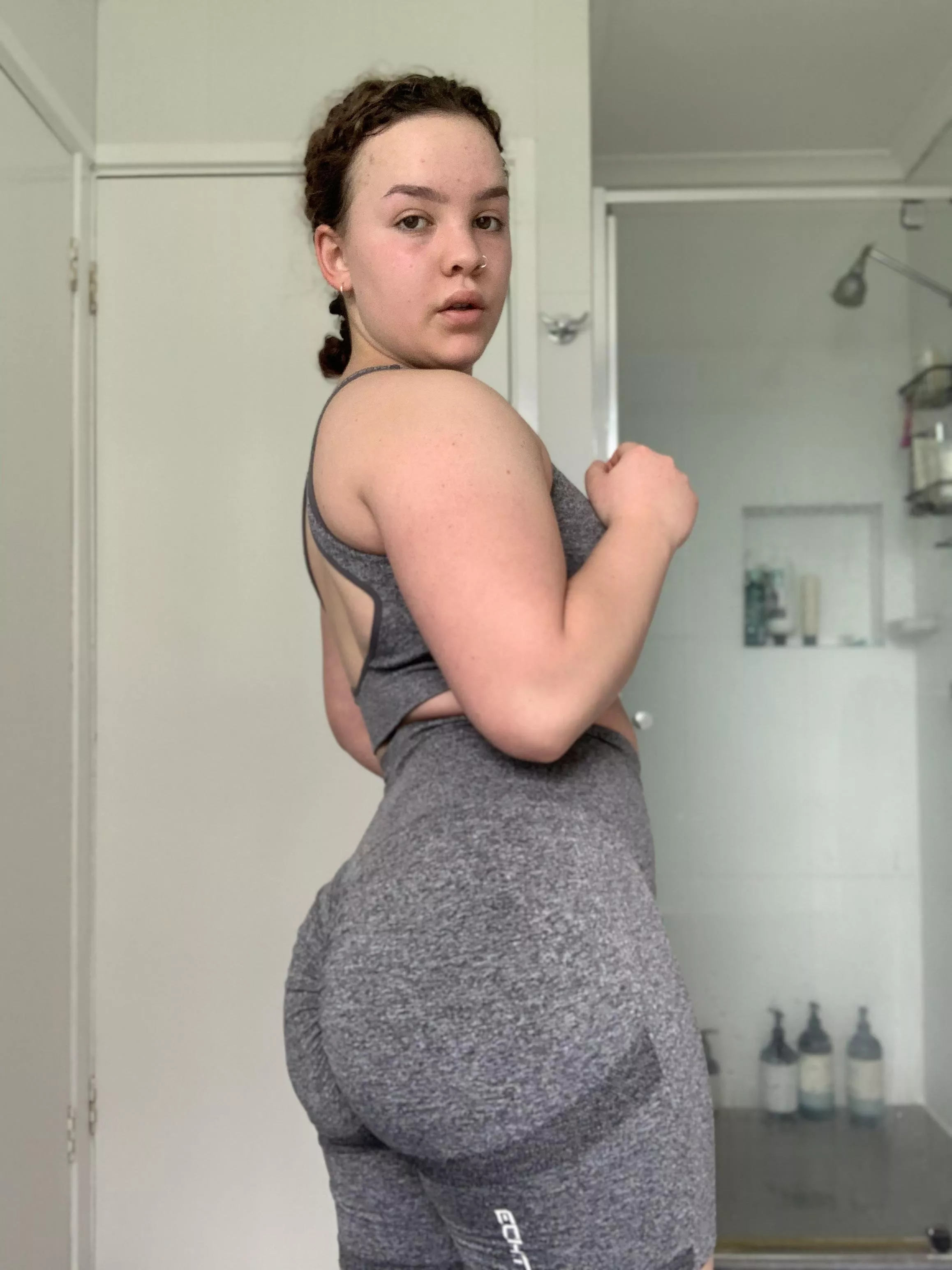 Just got back from a run 💦💦