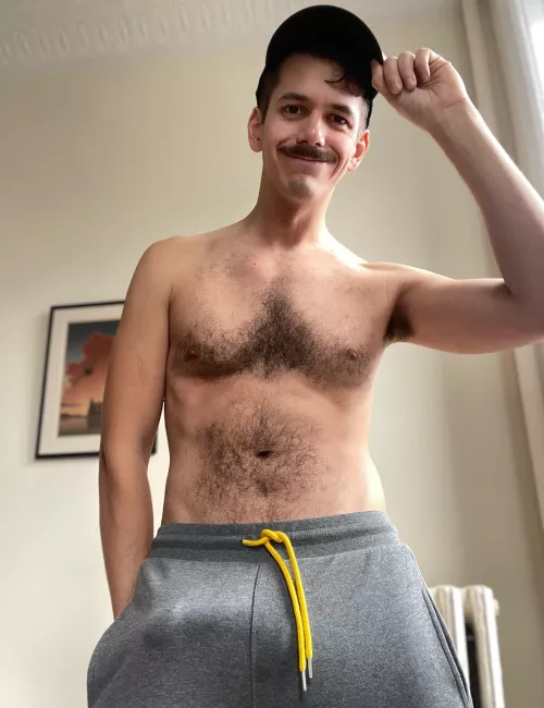 Just got my first gray sweatpants