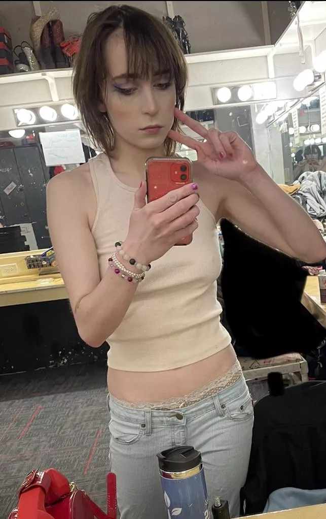 Just got to work. 💖💖