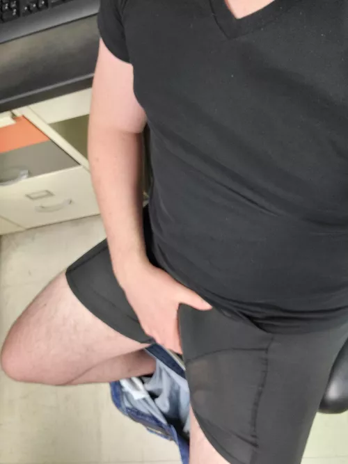 Just hanging out at work