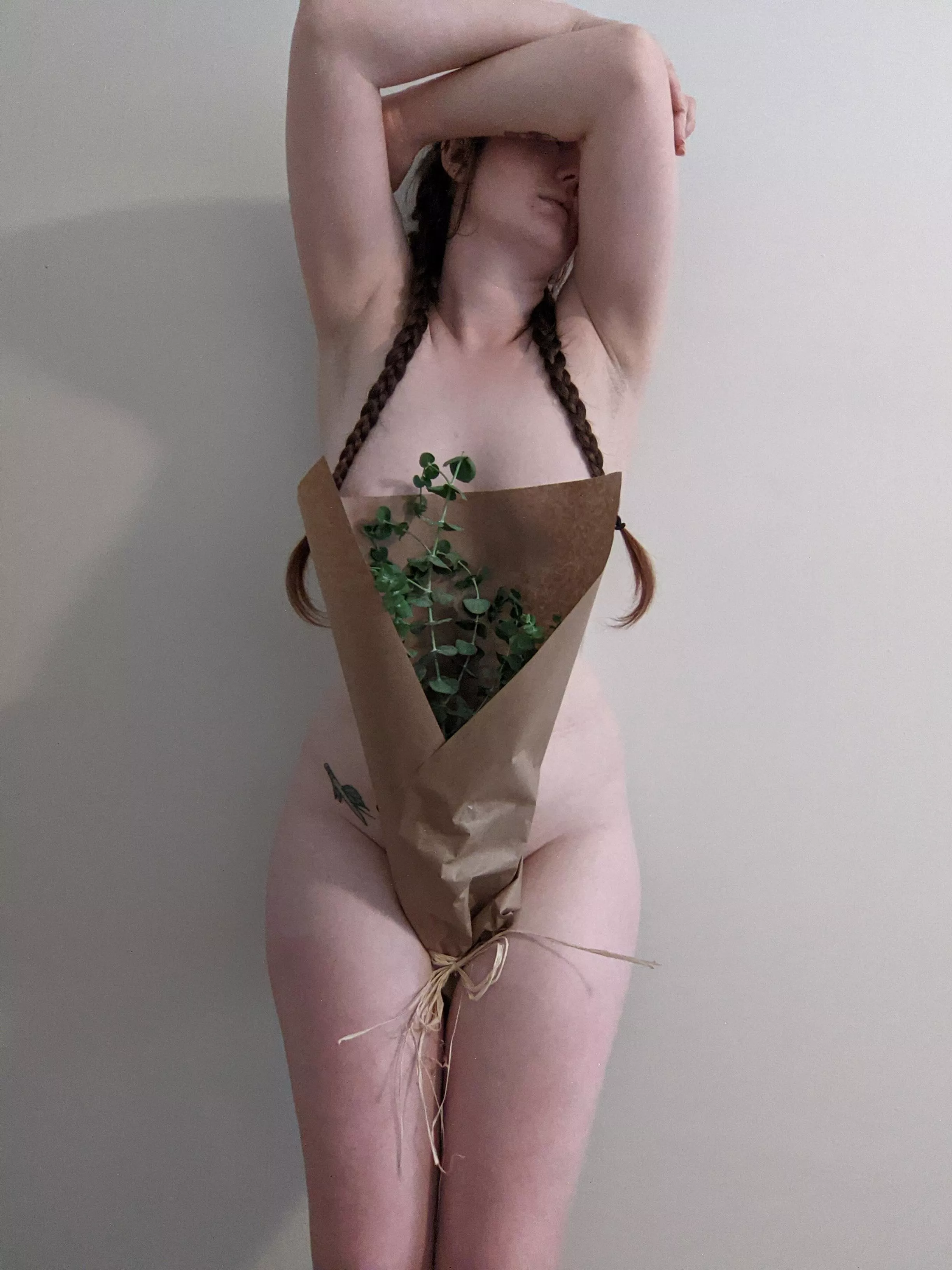 Just hanging out with my eucalyptus 🌱