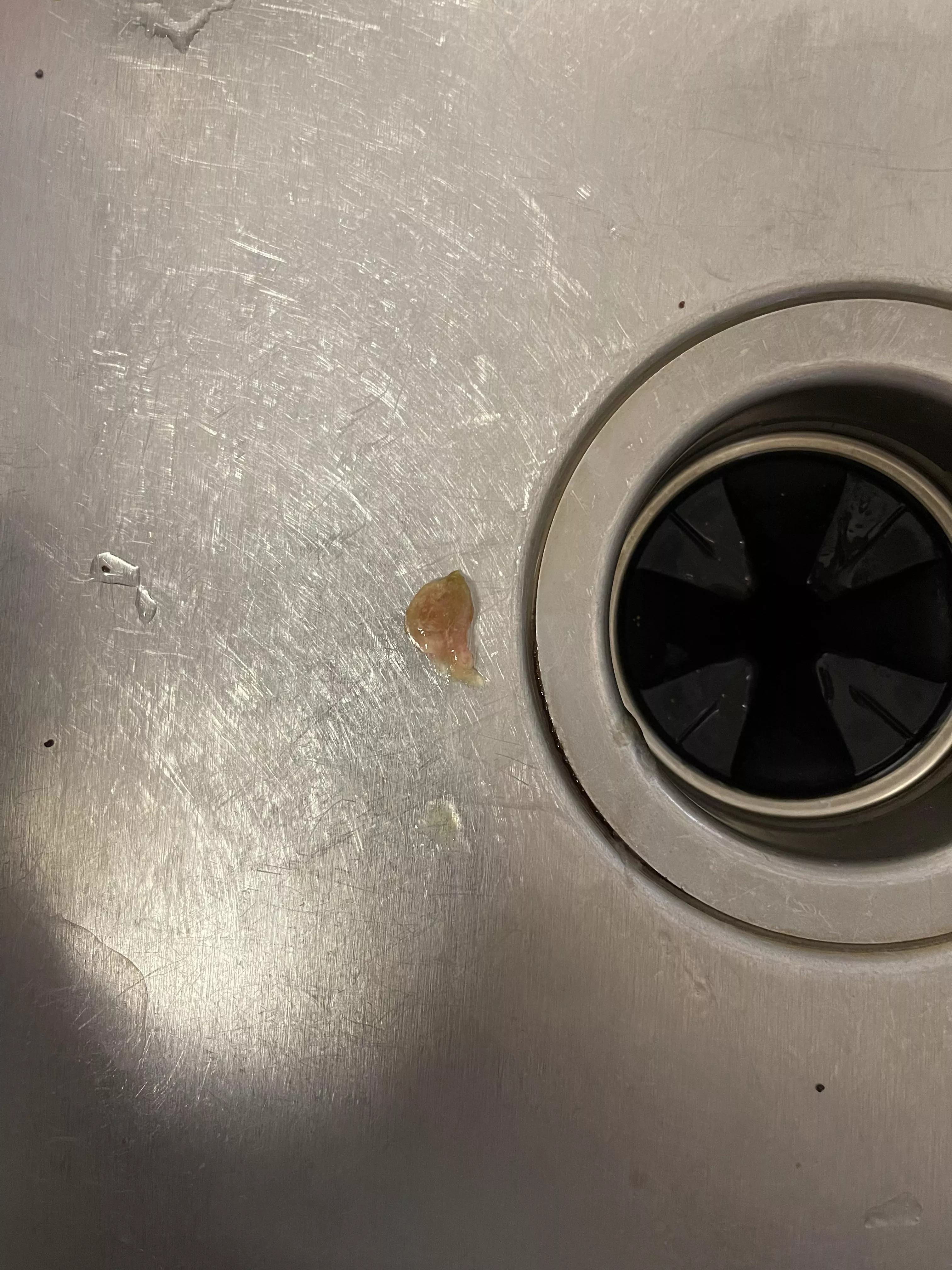 Just hocked this thing up from way back in my left nostril. Disgusting and hard!