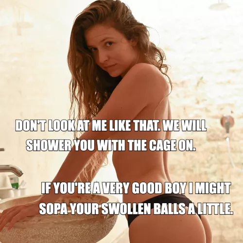 Just if you're a good boy 👅