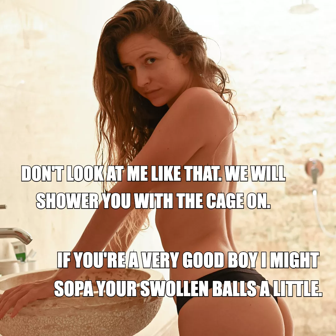 Just if you're a good boy 👅