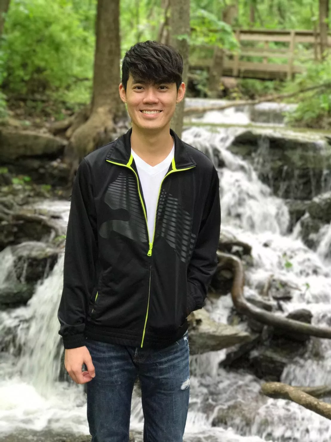 Just me posing awkwardly in front of a waterfall 😅 Happy Friday, bros! Just me posing awkwardly in front of a waterfall 😅 Happy Friday, bros!