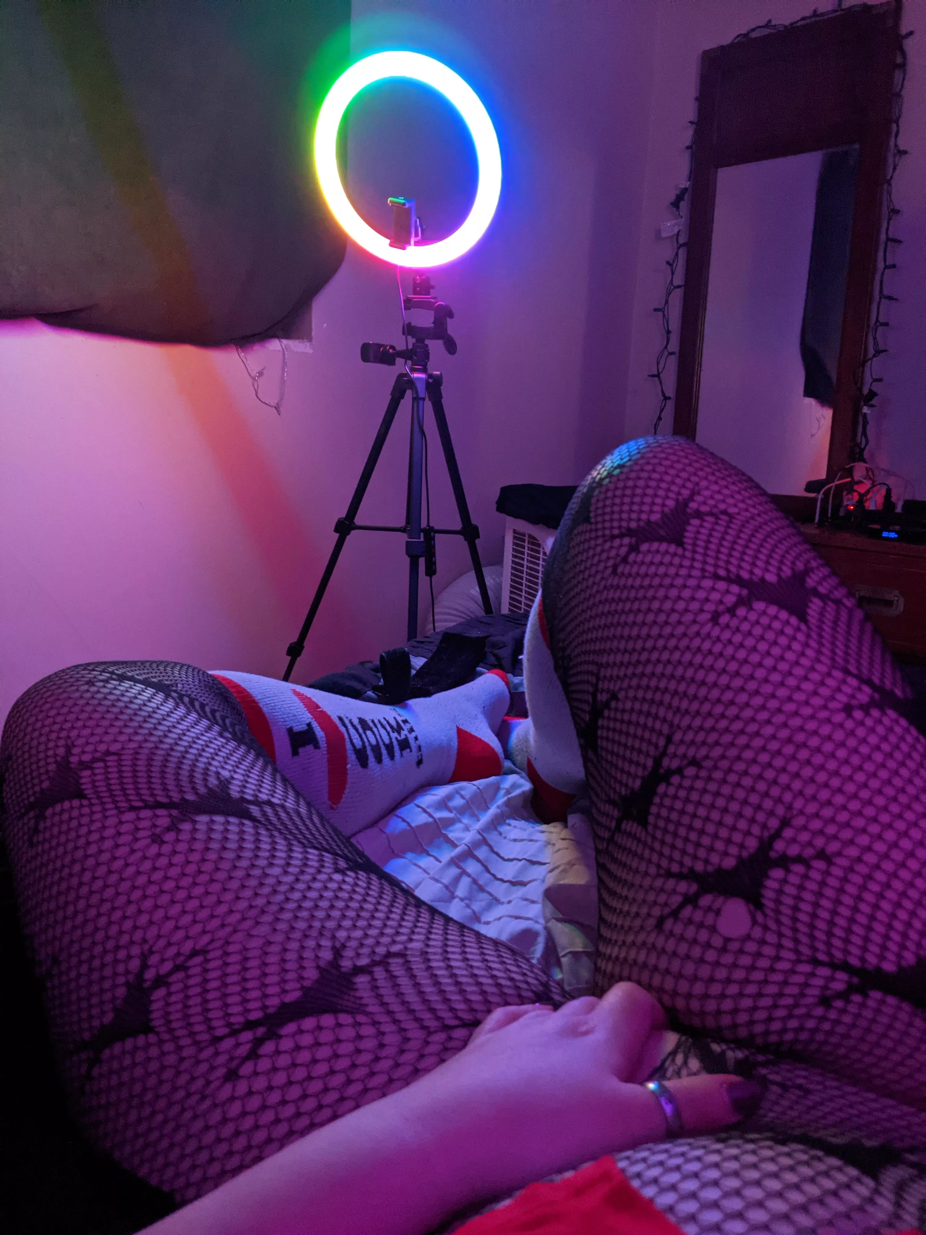 Just missing a head inbetween these thighs