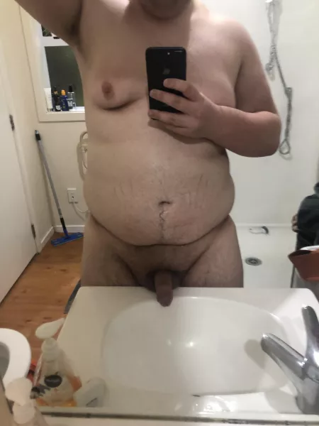 Just out the shower, looking to get dirty again