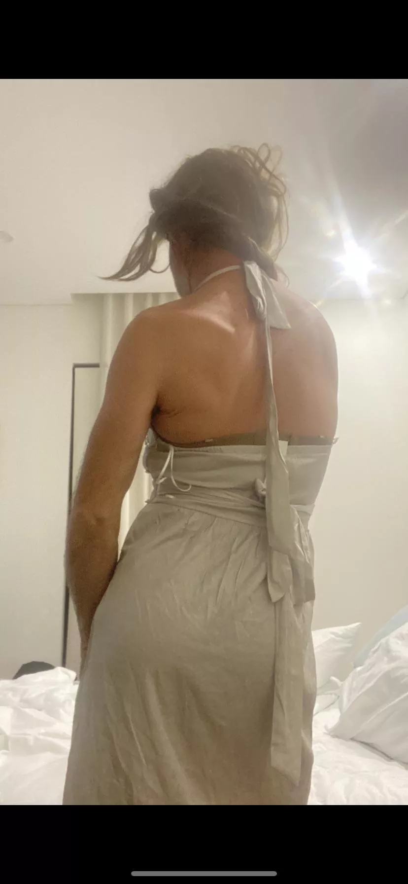 Just push me onto the bed face down when I say stop it means stop but I know you’re not going to bother.