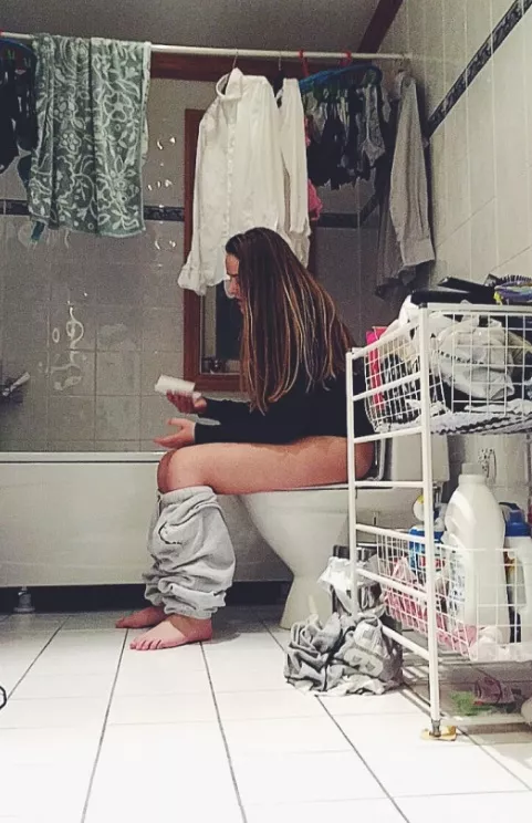 Just realized she's out of paper Just realized she's out of paper