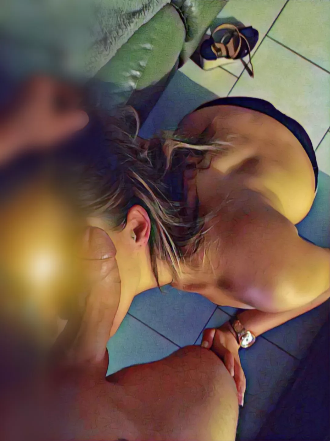 Just received a picture from my wife. Looks like she enjoys her lover’s cock ! Just received a picture from my wife. Looks like she enjoys her lover’s cock !