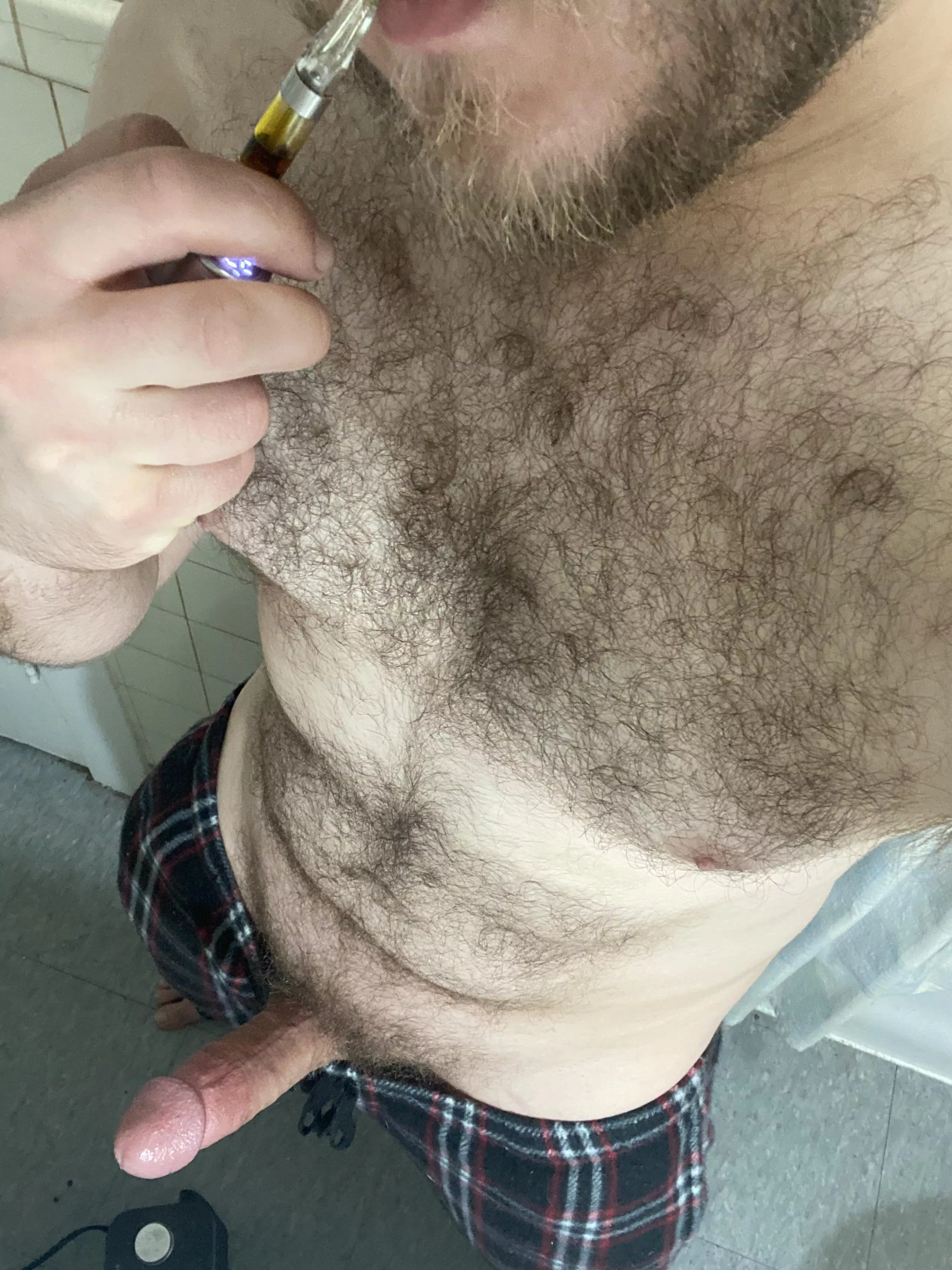 Just Smokin and strokin bro, wanna join?