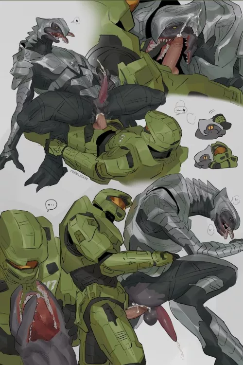 Just some bros hanging out (francishsie)