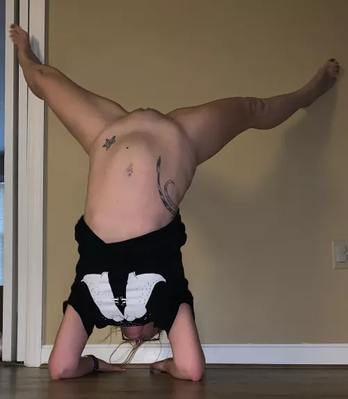 Just trying to elevate my mound. 😬