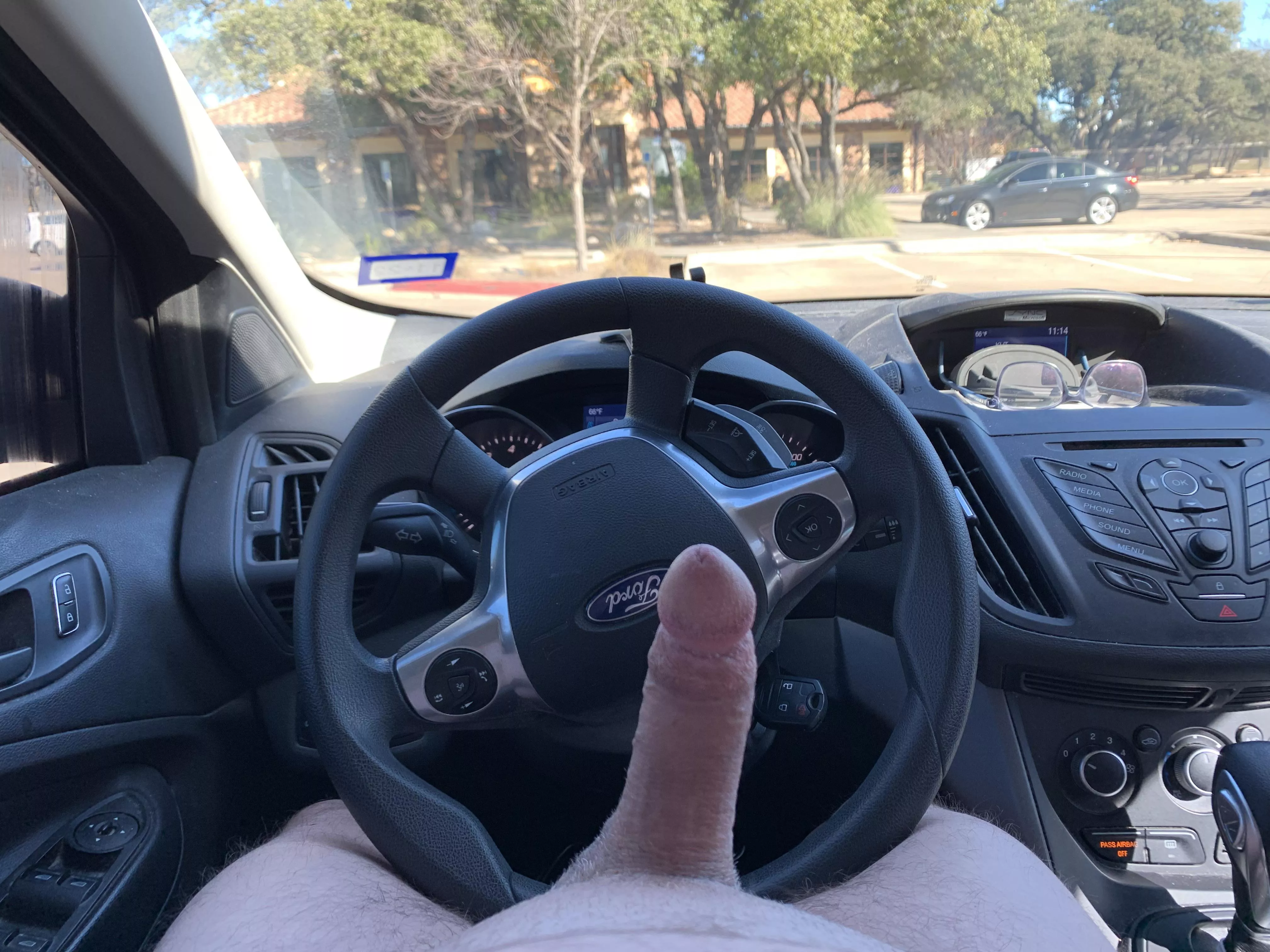 Just waiting for this restaurant to open. Naked and hungry.