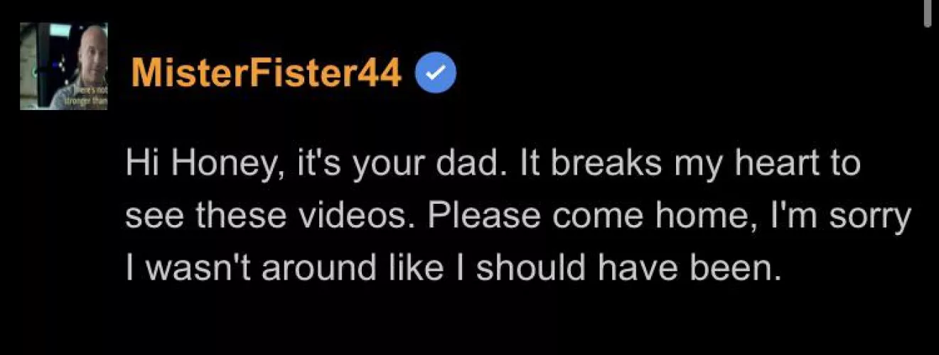 Just wants the best for his kid