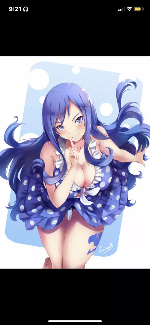 Juvia in swimsuit
