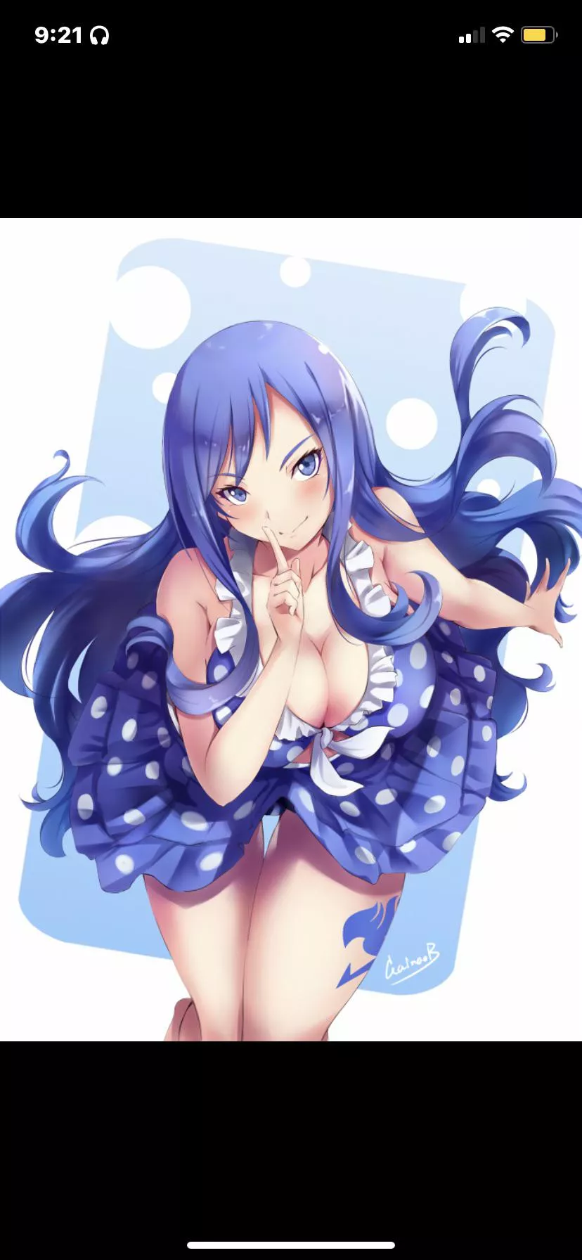 Juvia in swimsuit