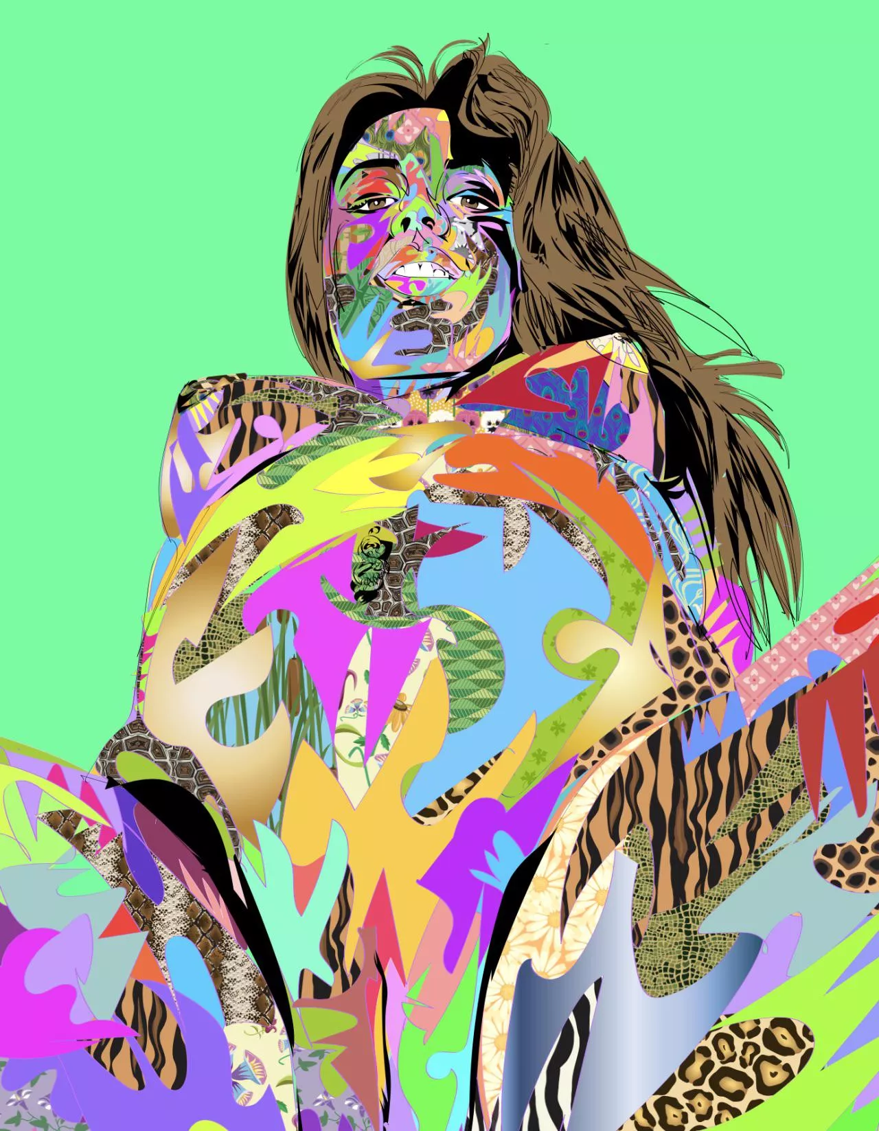 Jynx Maze , digital portrait , me , 2022