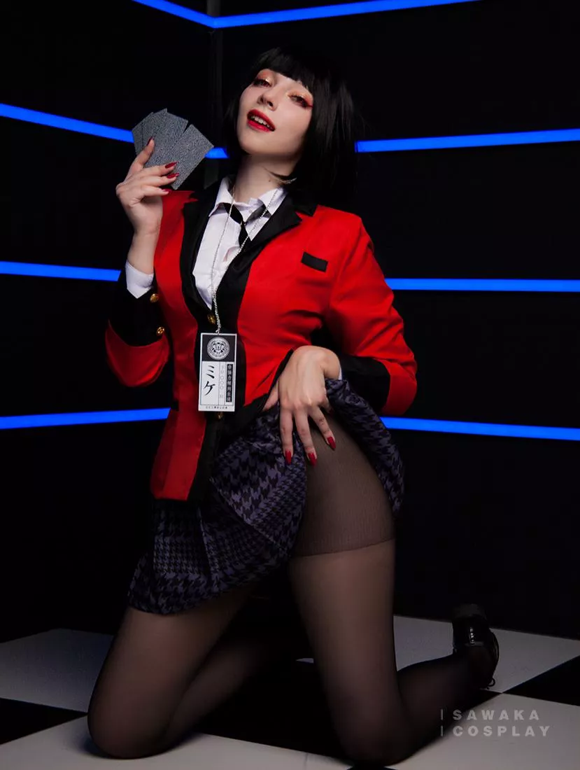 Kakegurui Yumeko Jabami Cosplay By Sawaka Nudes By Sawakate