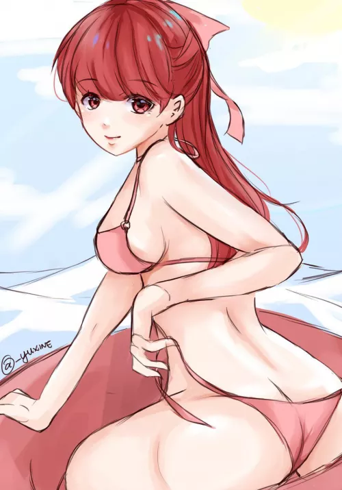 Kasumi wants to swim with you