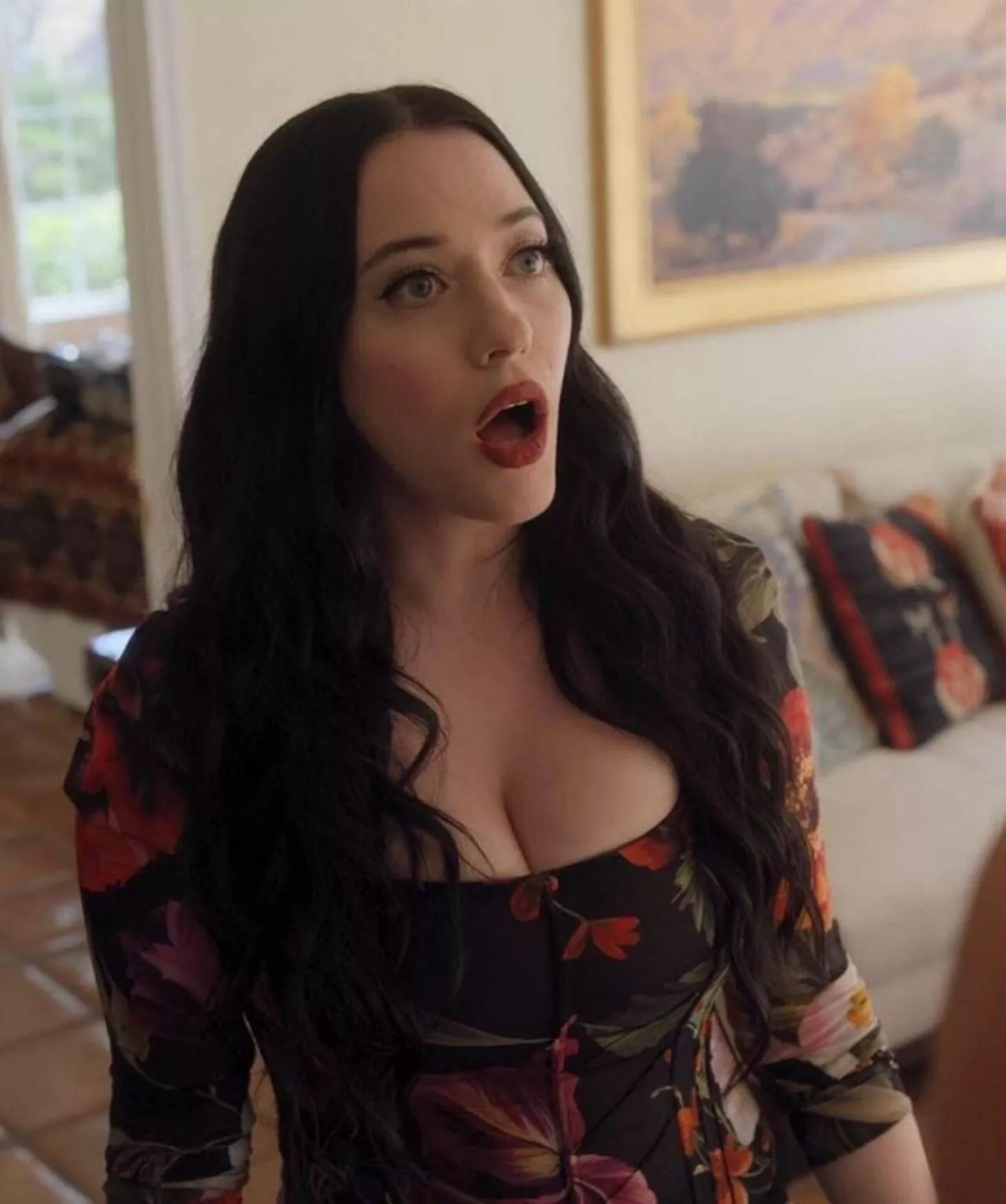 Kat Dennings in awe at the size of your cock Kat Dennings in awe at the size of your cock