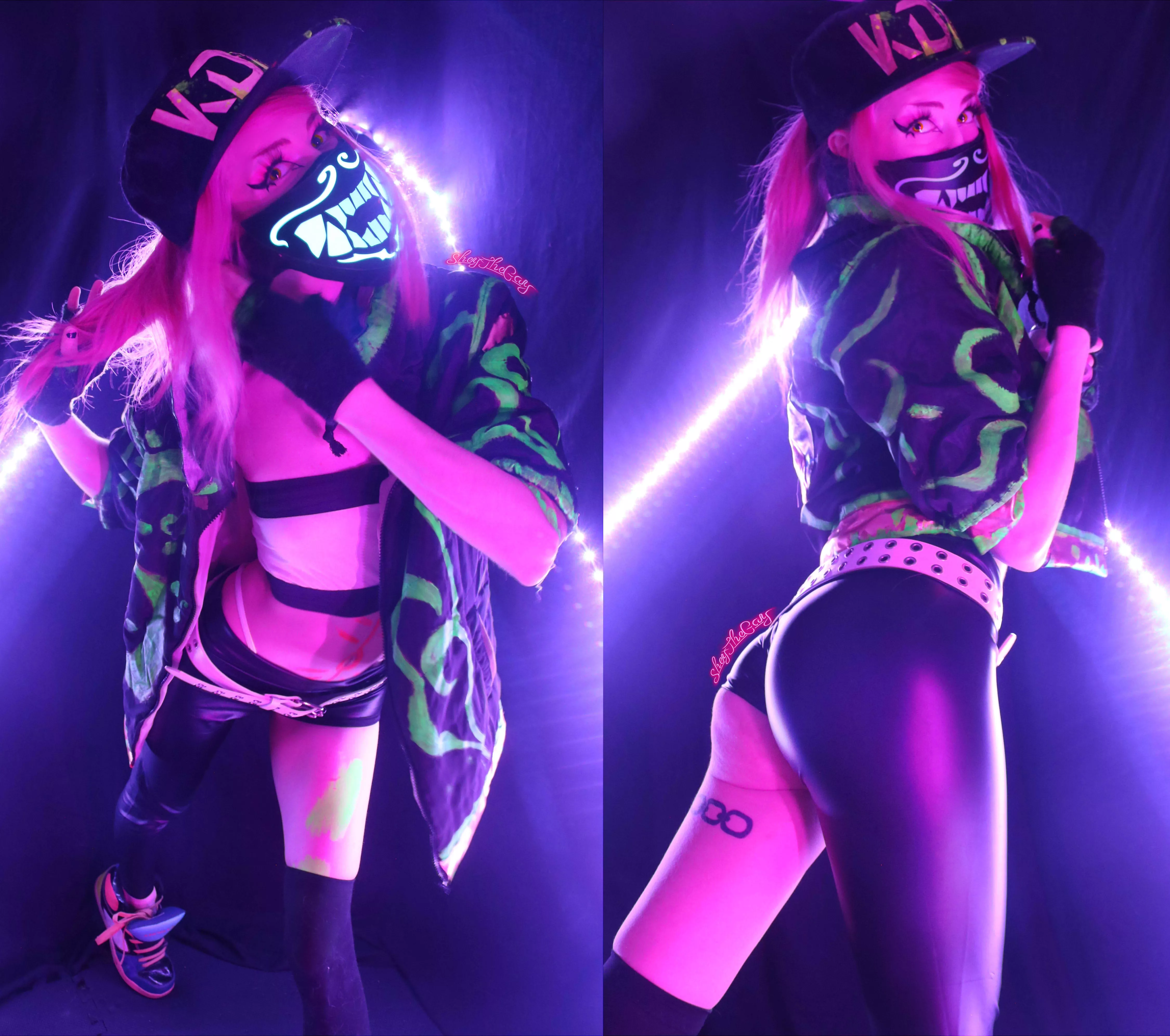 KDA Akali Cosplay from League Of Legends by SheyTheGay