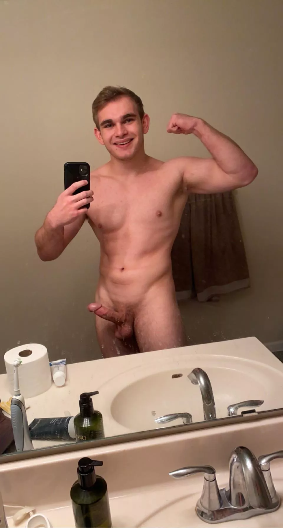 Keep the smile on my face, swallow for daddy. Keep the smile on my face, swallow for daddy.