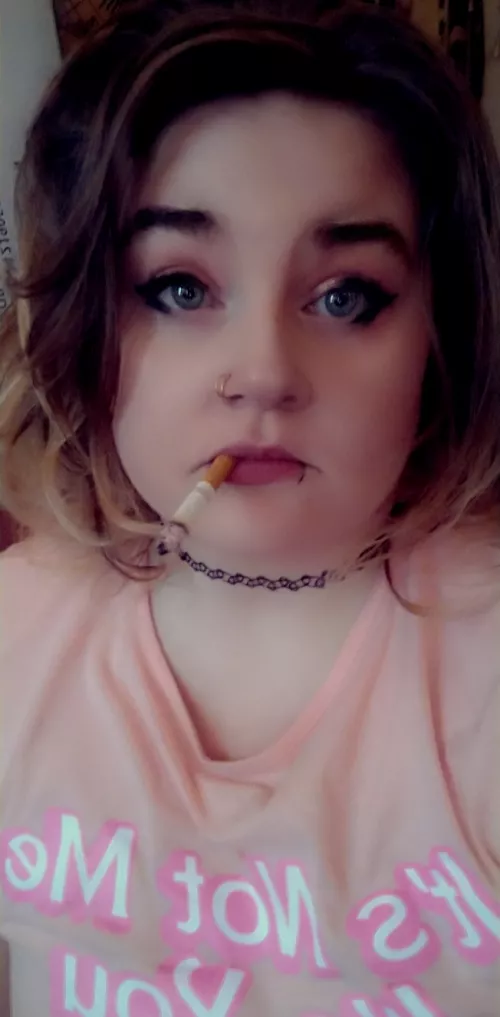 Keeping my lungs full.